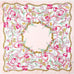 Floral Chain Print Silk-Finish Scarf | 40SC709