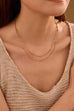 18K STAINLESS STEEL TARNISH FREE LAYERED NECKLACE | 40NK9684
