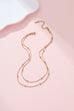 18K STAINLESS STEEL TARNISH FREE LAYERED NECKLACE | 40NK9684