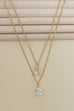 18K STAINLESS STEEL TARNISH FREE LAYERED NECKLACE | 40NK9688