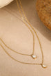 18K STAINLESS STEEL TARNISH FREE LAYERED NECKLACE | 40NK9688