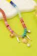 Nautical Multi-Color Beaded Charm Necklace | 80N92901