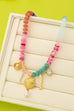 Nautical Multi-Color Beaded Charm Necklace | 80N92901