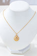 Pearl-Accented Shell Pendant Necklace | 80N92915