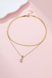 18K STAINLESS STEEL TARNISH FREE LAYERED NECKLACE | 40NK9691
