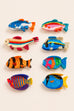 Jumbo Vibrant Fish-Shaped Acrylic Hair Claw Clip | 40H1157