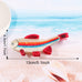 Jumbo Vibrant Fish-Shaped Acrylic Hair Claw Clip | 40H1157