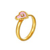 18K STAINLESS STEEL TARNISH FREE SHELL RING | 40R150