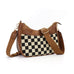 CHECKER CROSSBODY REMOVABLE STRAP BAG | 40P603