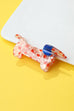 JUMBO POLKA DOT DOG HAIR CLAW CLIPS | 40H1077