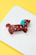 JUMBO POLKA DOT DOG HAIR CLAW CLIPS | 40H1077