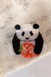 JUMBO PANDA STRAWBERRY HAIR CLAW CLIPS | 40H1079