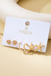 Nautical Shell Starfish Pearl Trio Earring Set | 80E62026