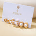 Shell Pearl Seashell Trio Earring Set | 80E62027