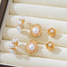 Shell Pearl Seashell Trio Earring Set | 80E62027