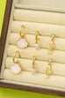 Fish Shell Pearl Marine Trio Earring Set | 80E62030