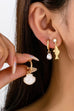 Fish Shell Pearl Marine Trio Earring Set | 80E62030