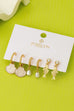 Fish Shell Pearl Marine Trio Earring Set | 80E62030
