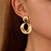 18K Stainless Steel Tarnish Free Drop Earrings | 40E497