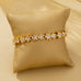 Floral Crystal Tennis Bracelet | 80B1730