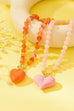 Sweetheart Beaded Heart Necklaces | 80N92994