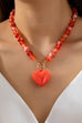 Sweetheart Beaded Heart Necklaces | 80N92994