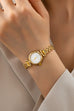 ROUND DIAL OVAL BAND BRACELET WATCH | 80W001