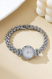 ROUND DIAL OVAL BAND BRACELET WATCH | 80W001