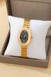 VINTAGE OVAL DIAL TIER METALLIC  BAND BRACELET WATCH | 80W004