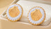 Nautical Seashell Enamel Stud Earrings | 80E62125
