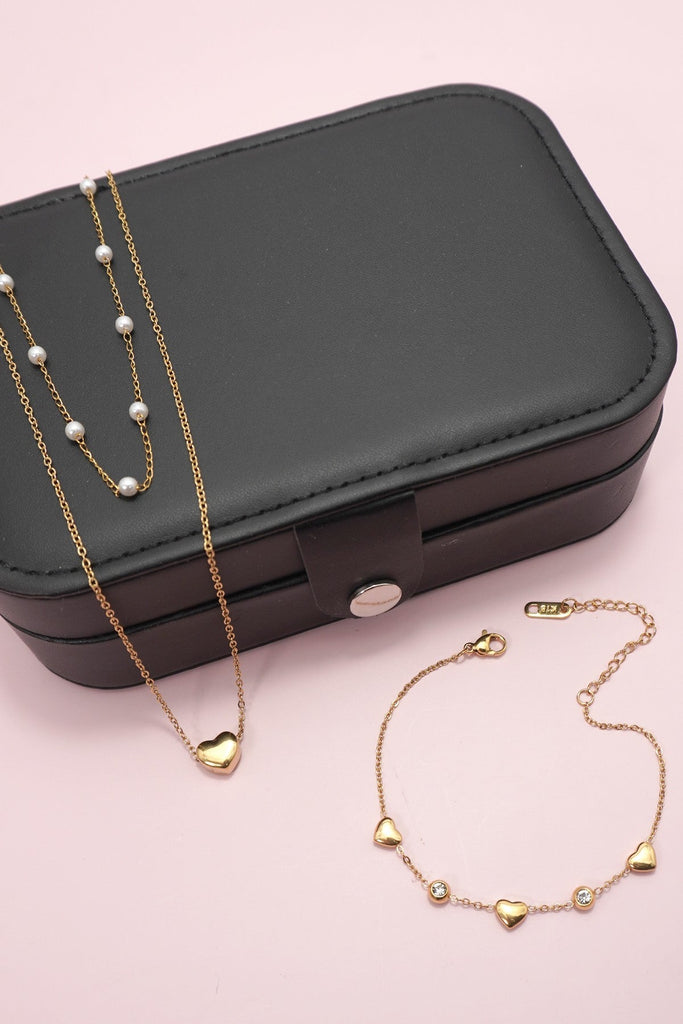 JEWELRY ORGANIZER TRAVEL BOX CASE | 40P605