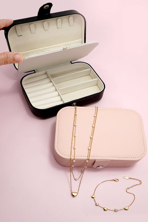 JEWELRY ORGANIZER TRAVEL BOX CASE | 40P605