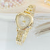 HEART DIAL OVAL BAND BRACELET WATCH | 40W3000