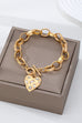 Crystal Heart Toggle Bracelet | 80B1741