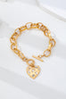 Crystal Heart Toggle Bracelet | 80B1741