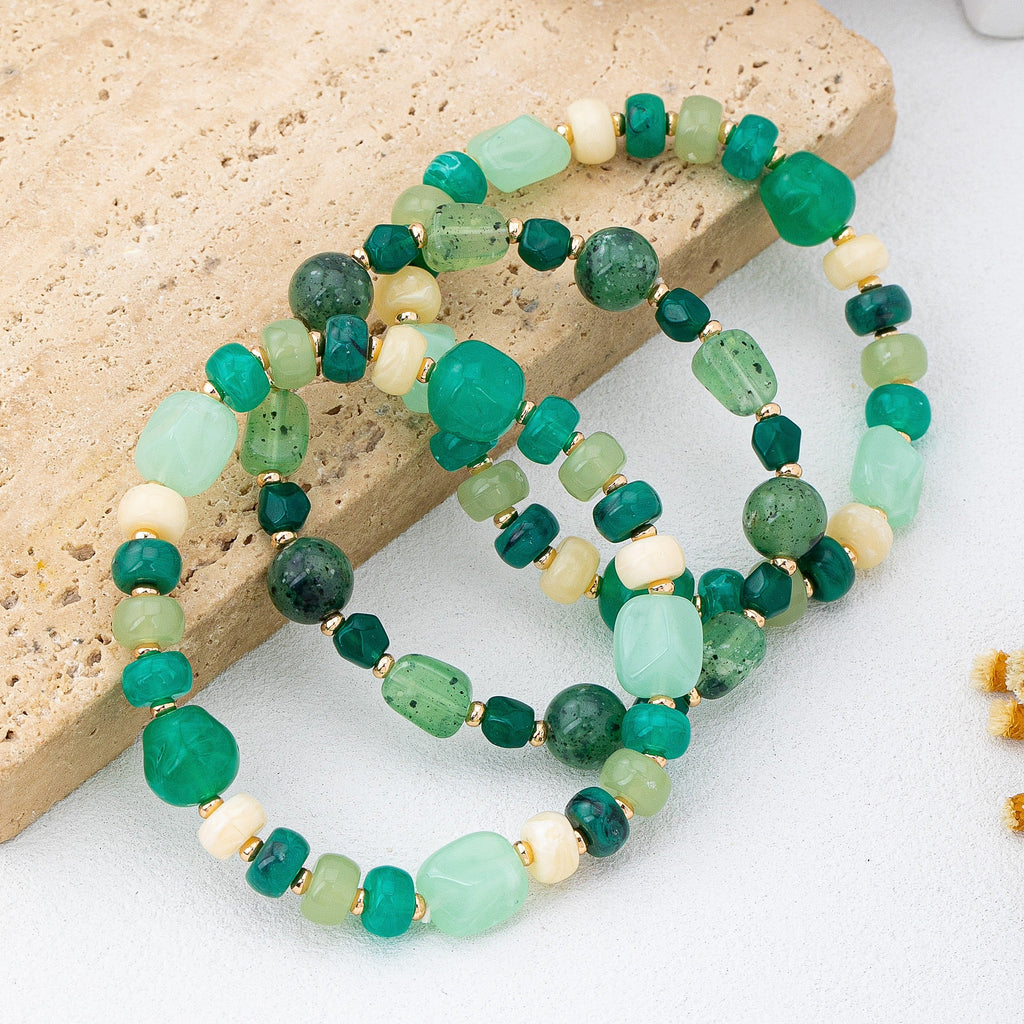 Boho Multi-Color Beaded Bracelet Set | 80B1746