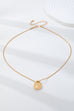 Sculptural Teardrop Pendant Necklace | 80N93028
