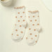 Ruffled Polka Dot Crew Socks | 40S02090