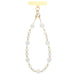 Pearl and Faceted Crystal Beaded Lanyard | 40CA100
