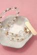 Pearl and Faceted Crystal Beaded Lanyard | 40CA100
