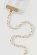 Pearl and Faceted Crystal Beaded Lanyard | 40CA100