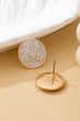 Starfish Medallion Stud Earrings | 80E62189