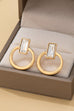 Crystal Cut Door Knocker Earrings | 80E62187