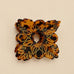 Gold Monstera Leaf Tortoiseshell Hair Claw Clips | 40H1232