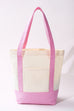 Medium Cotton Canvas Shoulder Tote Bag | 40P612