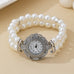 ROUND DIAL MULTI PEARL BRACELET WATCH | 80W018