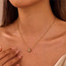 GAMEDAY CHARM STAINLESS STEEL NECKLACE | 40NK9706