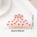Polka Heart Hair Claw Clip | 40H1087