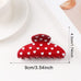 Polka Heart Hair Claw Clip | 40H1087