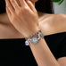 Western Porcelain Charm Watch Bracelet | 80W032